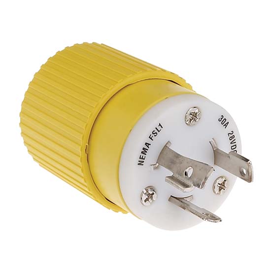 Hubbell 30 AMP Male Twist Lock Electrical Plug - Capt. Harry's Fishing  Supply
