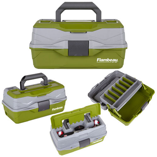 Flambeau Outdoors 6381KA 1-Tray Adventurer Kid's Box with Starter Tackle  Kit - Yellow/Blue, Tackle Boxes -  Canada