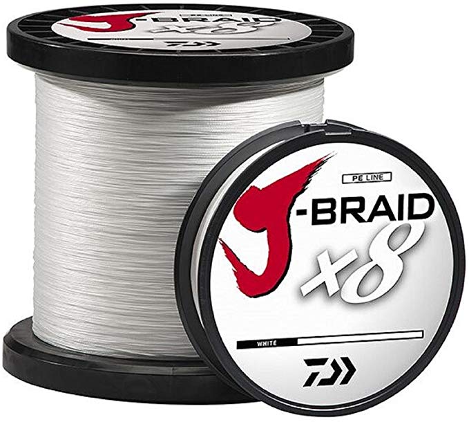 White Braided Fishing Lines & Leaders 50 lb Line Weight Fishing for sale