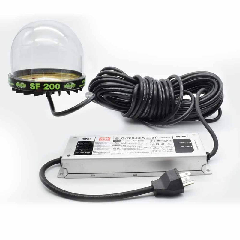 HydroGlow DockMaster DM260G 4FT Green Fishing LED light 120V