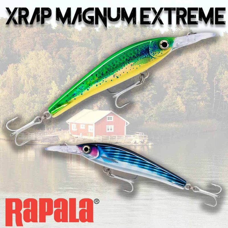 RAPALA X-RAP MAGNUM 05's=lot of 3 PURPLE ALBIN Colored Fishing