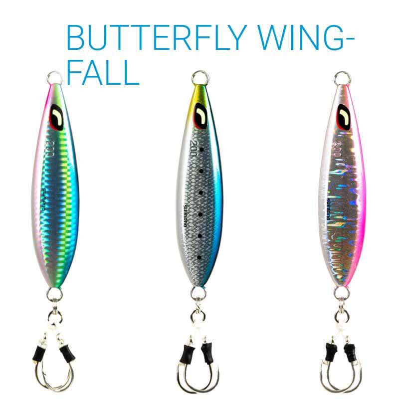 Shimano 130G Butterfly Wing Fall Jig - Capt. Harry's Fishing Supply