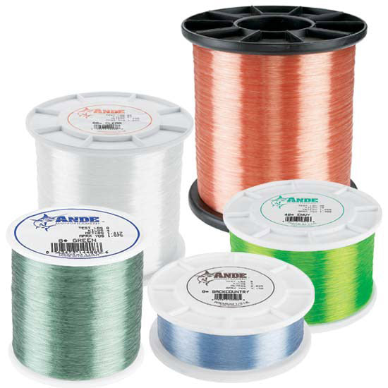  ANDE Monofilament - 2 lb. Spool - 20lb. Test - Clear : Monofilament  Fishing Line : Sports & Outdoors