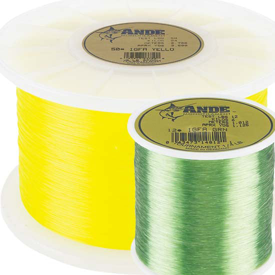 Clear ANDE 1/4 lb Spool Fishing Line & Leaders for sale