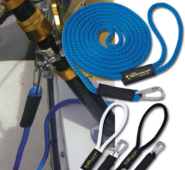 Fishing Reel safety leashes, lines and straps 
