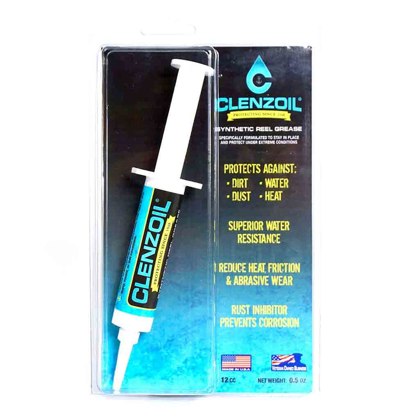 Clenzoil Synthetic Reel Grease 1/2OZ Syringe – Capt. Harry's