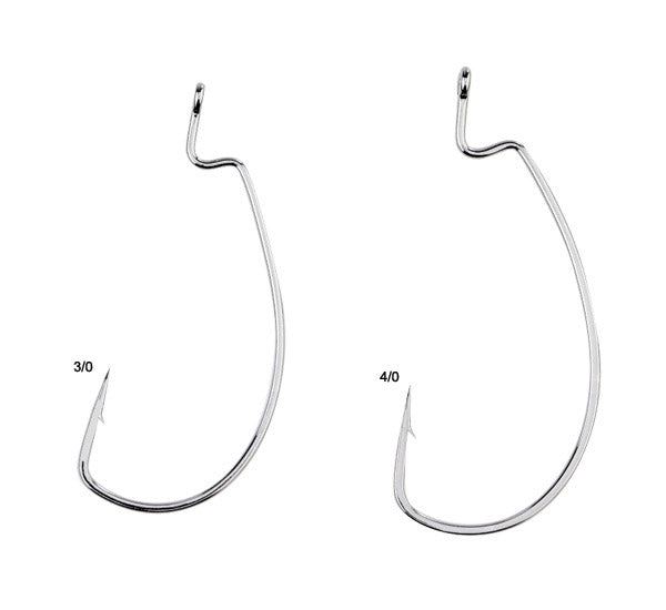 Worm Superline Extra Wide Gap (EWG), with Ring - USA Fishing Hooks