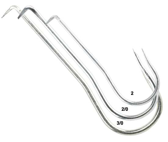 Mustad 2286TD Classic Gaff - Silver (10 Pack) for sale online