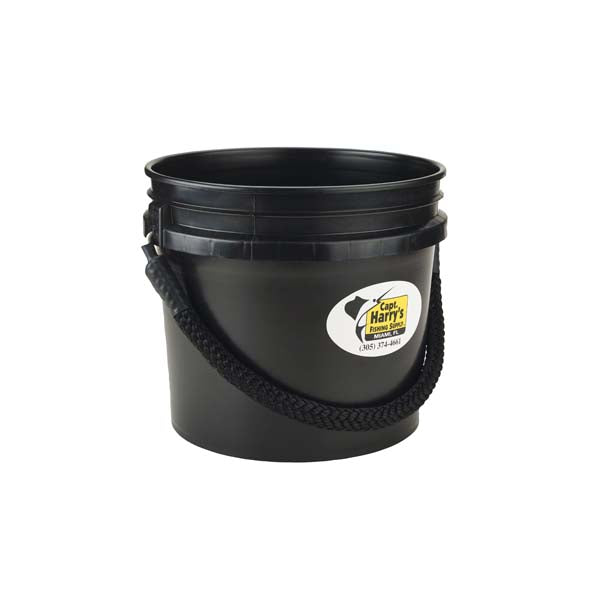 Battlewagon Bucket Black with Gold and Black Handle