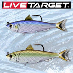 LIVETARGET 4.5in BlueBack Herring Swimbait 3/4 OZ