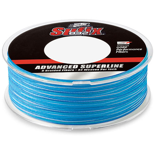 Sufix 832 Advanced Superline Braid Blue Coastal Camo 600YDS