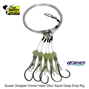 Capt. Harry's Deep Dropping Queen Snapper Glow Squid Rig