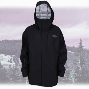 Aftco Black Barricade Rain Jacket