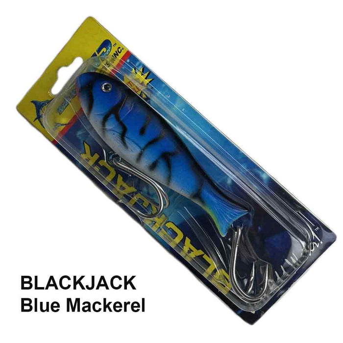 Braid 4” Blue Mackerel Blackjack Lure