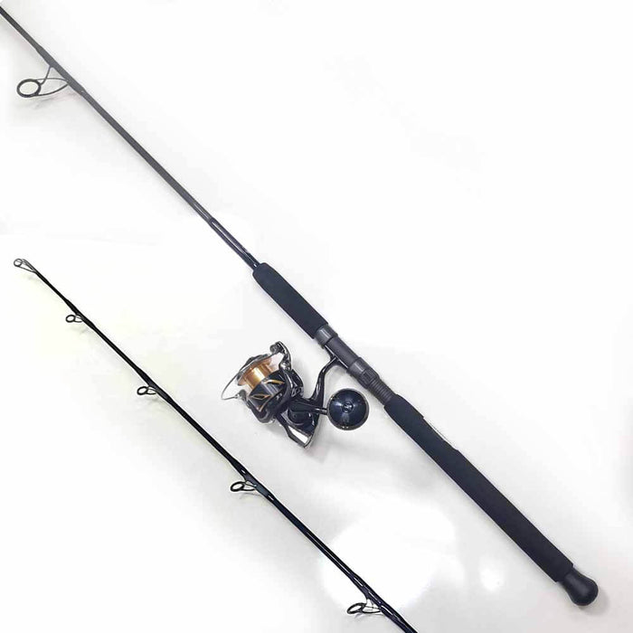 Shimano Stella SW C STLSW6000HGC Spinning Reel and Capt Harry's CHS715G Spinning Combo