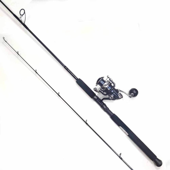 Shimano TwinPower SW C TPSW6000HGC Spinning Reel and Capt Harry's CHS715G Spinning Combo