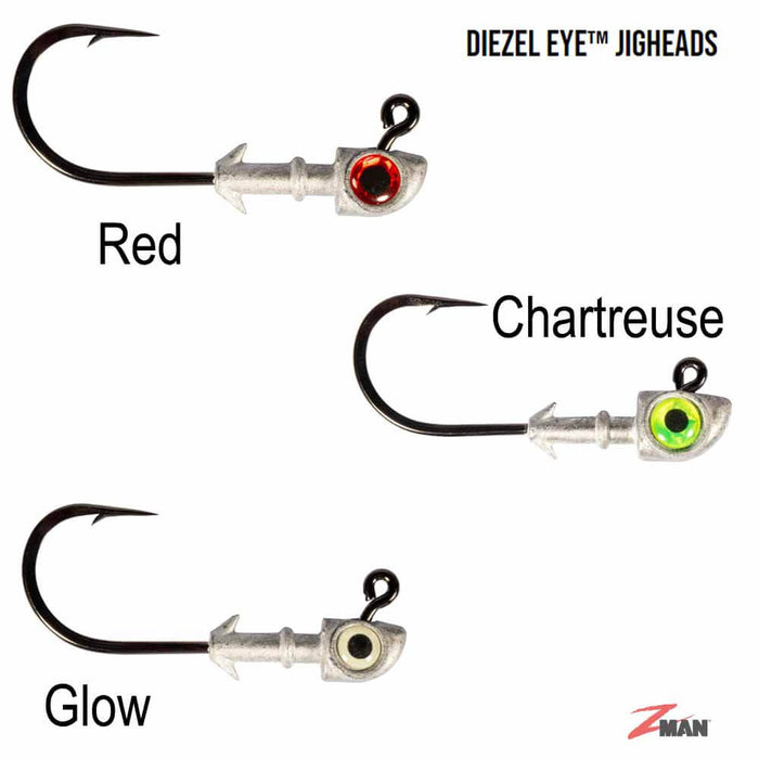 Z-Man Diezel Eye Jigheads 2Pk