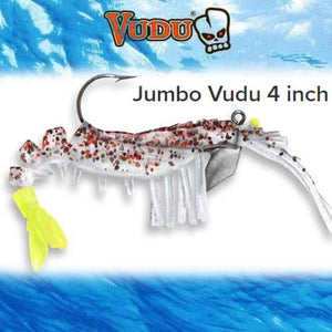 Egret Baits Jumbo Vudu Shrimp 4" 2PK