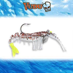 Egret Baits Jumbo Vudu Shrimp 4" 2PK