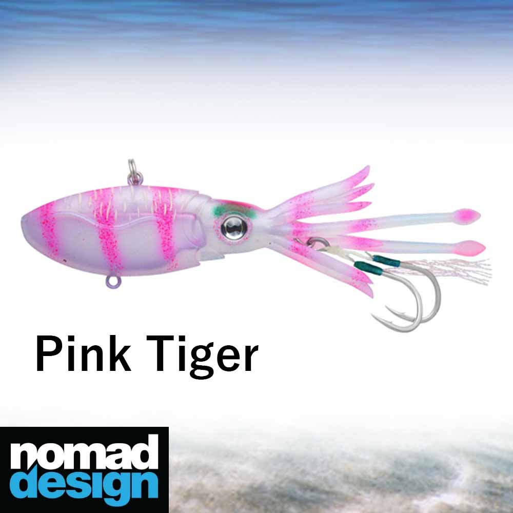 NOMAD DESIGN Saltwater Fishing Squid Vibe Scented Soft Lure SQUIDTREX  65mm/8g