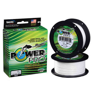 Power Pro 300yd White Spectra Braided Line