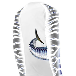 Youth L/S Wahoo Wrap Around Performance Shirt