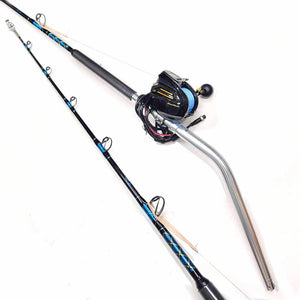 Shimano Beastmaster 9000B Electric Reel 6' 60-150lb Capt. Harry's Deep Drop Rod Combo with Braid