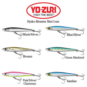 Yo-Zuri R1449 Hydro Monster Shot 3.13IN 1OZ Lure