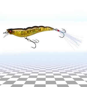 Yo-Zuri R1162 Crystal 3D Shrimp 3.5 IN Plug