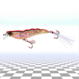 Yo-Zuri R1162 Crystal 3D Shrimp 3.5 IN Plug