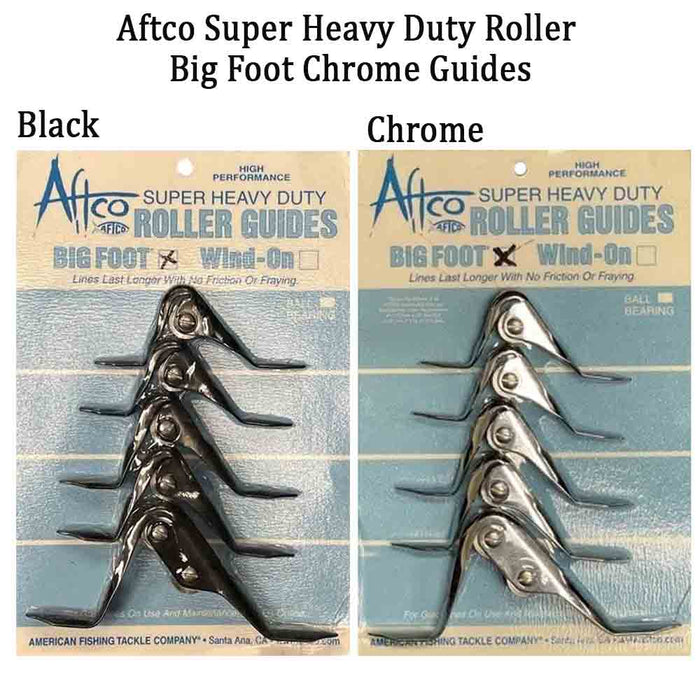 Aftco "Big Foot" Wind-on Roller Guide Set