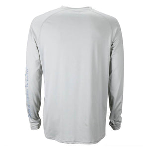 Aftco Silver Heather Samurai 2 L/S Performance Shirt