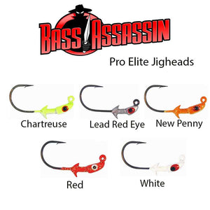 Bass Assassin 3/4OZ  Pro Elite Jighead 3Pk