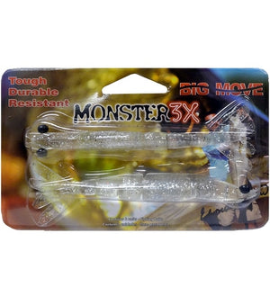 Monster 3X Big Move Shrimp  5 1/2IN 2Pk