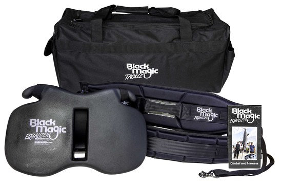 Black Magic XL Wide Belt Plate & Harness