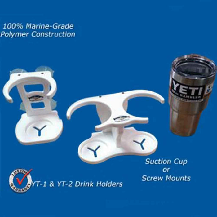 Deep Blue Marine Products Yeti Boat Drink Holders With Suction Cups