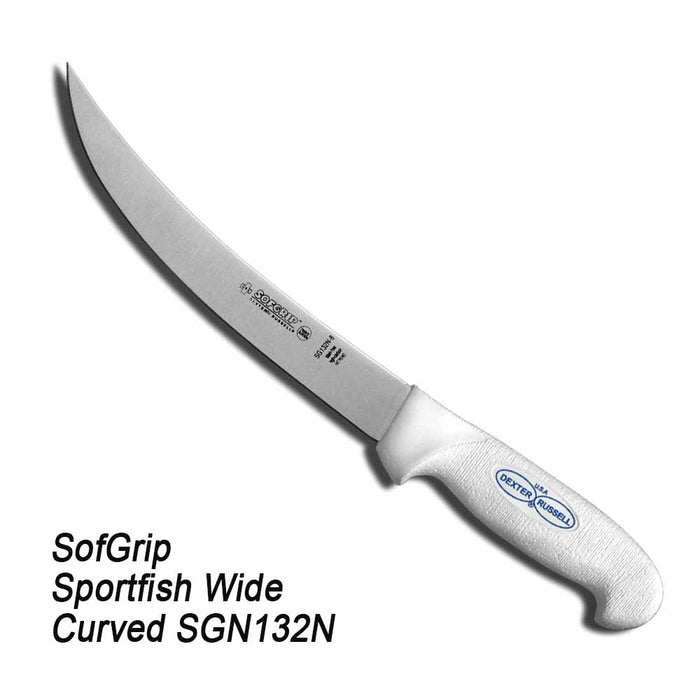 Dexter Sofgrip Sport Fishing Wide Curved Blade Knife