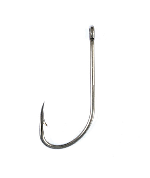 Eagle Claw 085 Nickle Plain Shank Offset Hook 100pk