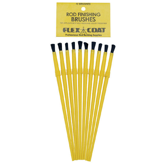 Flexcoat Rod Finishing Brushes