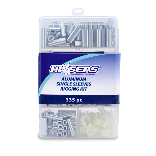 Hi-Seas 285pc Aluminum Sleeves Rigging Kit