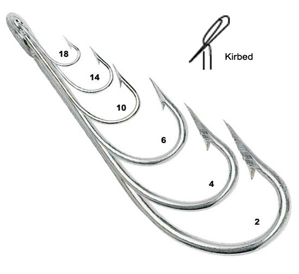 Mustad 2330DT Kirby Sea Hook 100pk