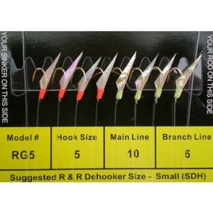 R&R Tackle RGF5 Red/Green Bait Rig