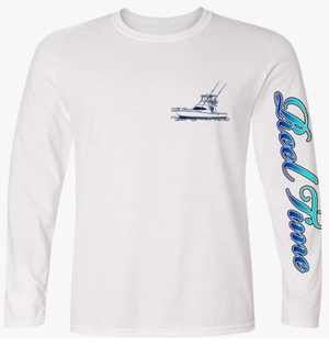 Youth L/S Fishing Sailfish Mahi Tuna Performance Shirt UPF50