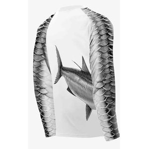 Adult L/S Tarpon Wrap Around Performance Shirt UPF50