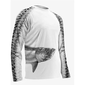 Adult L/S Tarpon Wrap Around Performance Shirt UPF50