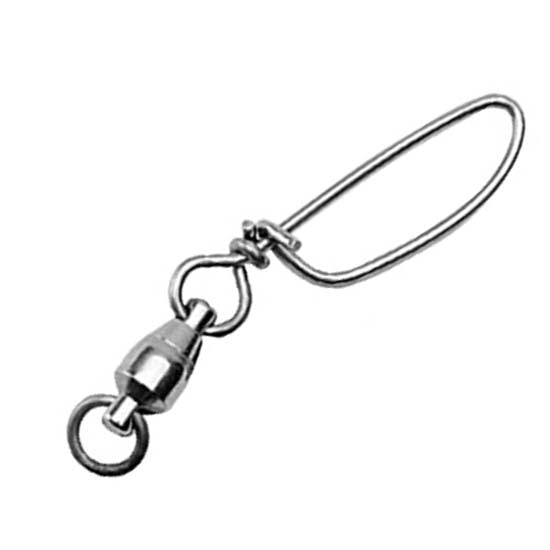 Sampo Chrome Ball Bearing Snap Swivels