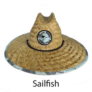 Capt. Harry's Offshore Ice Blue Sailfish Straw Hat