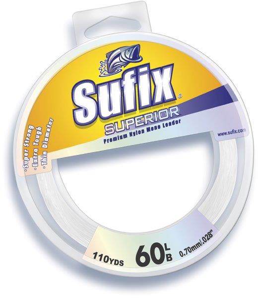 Sufix 110yd Skein Clear Monofilament Leader