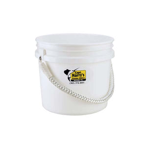 Battlewagon Bucket 3.5 Gallon with Rope Handle