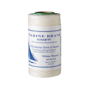 1/4lb Spool Round Waxed Twine